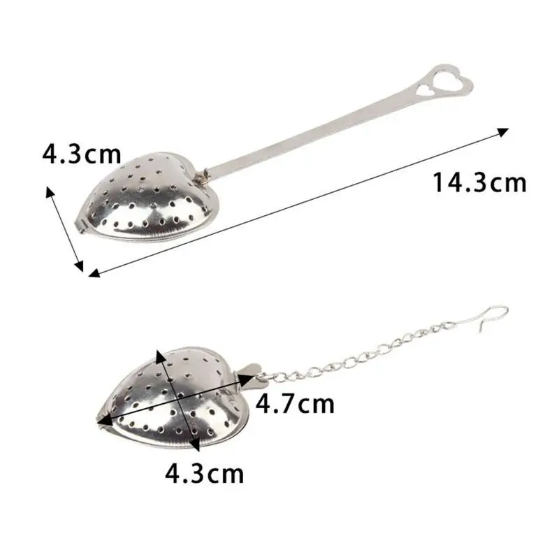 Reusable Stainless Steel Tea Infuser Mesh Ball Tea Strainer Coffee Herbs Filter Diffuser Handle Ball Kitchen Accessories tea infuser tea strainer tea filter