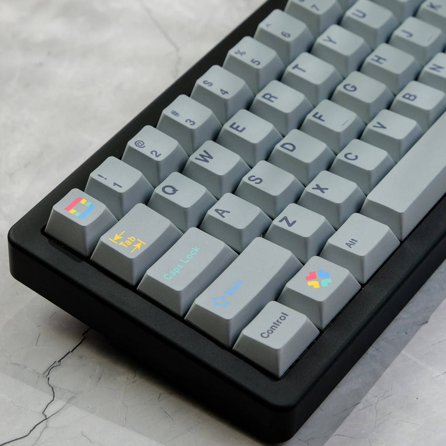 Gmk dualshot r2 keycaps inglês cereja perfil