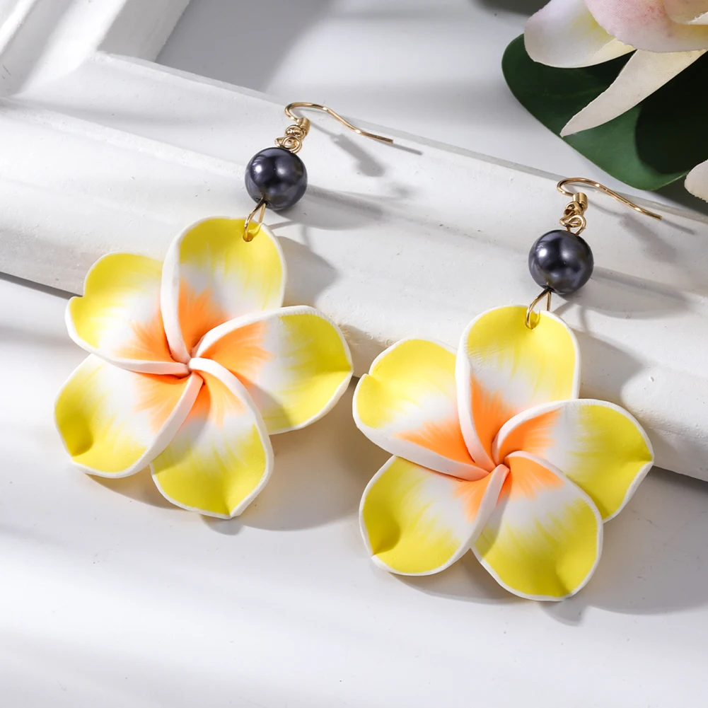 Orecchini Barretta Fiori Hawaiani Orecchini A Bottone In Argento 925  (sterling) - Forma Fiore Di Plumería (frangipani) Hawaiano, Diametro 15 Mm,  Con Zirconi Bianchi Orecchini A Palo Fiore Plumeria Hawaiiana, image size:1001x1001