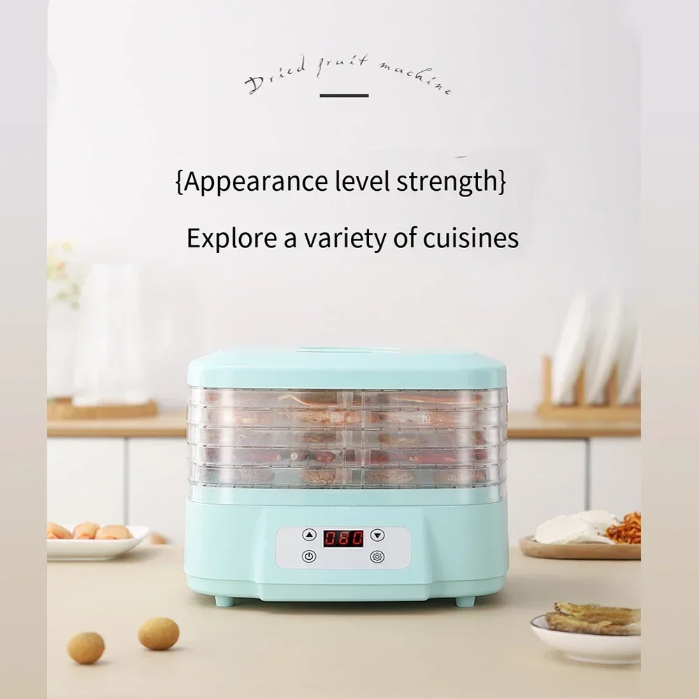Intelligent Multifunctional Large Capacity Dryer 220V Household Food Drying Machine With Display Screen Compact And Portable fruit dryer