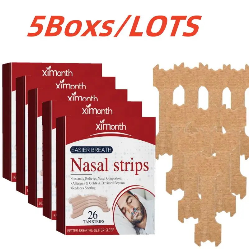 

Nasal Strips Extra Strength Tan Nasal Strips Reduces Snoring Instantly Relieves Nasal Congestion Allergies Colds Deviated Septum