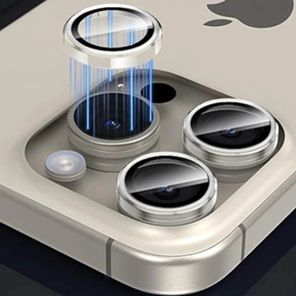 Camera Lens Protector Case iPhone16Pro 16 Pro Max Transparent Lens Tempered Glass