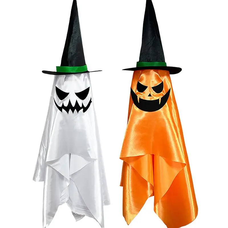 

Lighted Ghost Witch Hat Flying Led Ghost Witch Garden Ornaments Halloween Party Supplies Home Decor For Bar Garden Yard Haunted