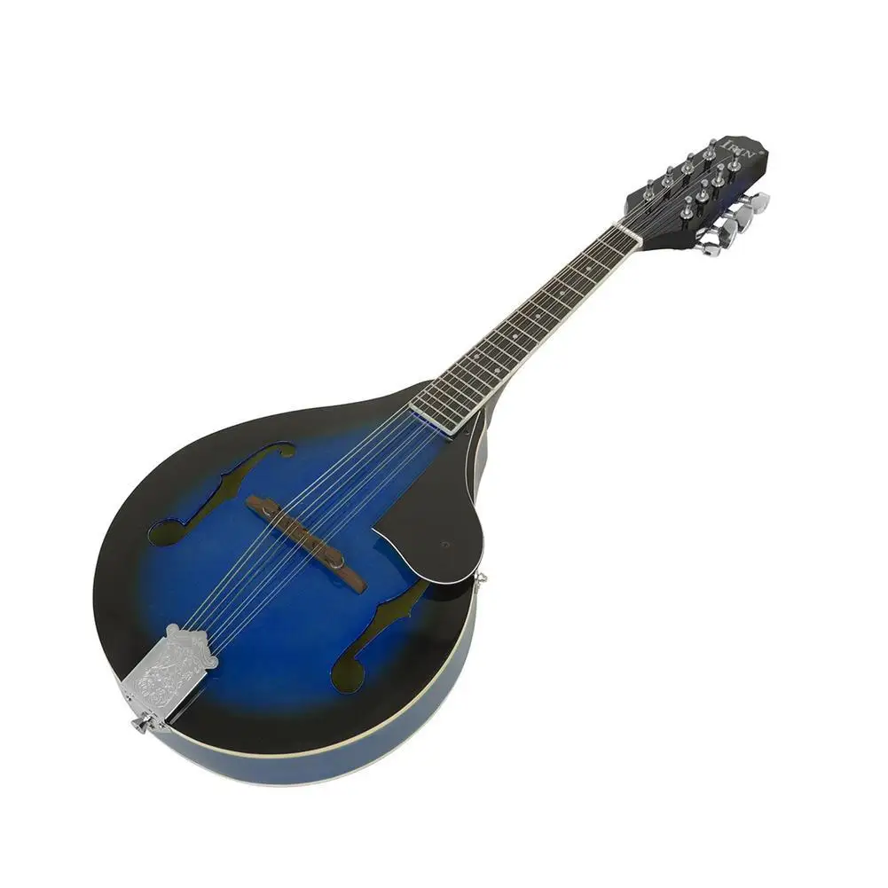 Mandolin 8 Strings Linden Wood Construction Acoustic Mandolin Musical Instrument for Beginner Children Students