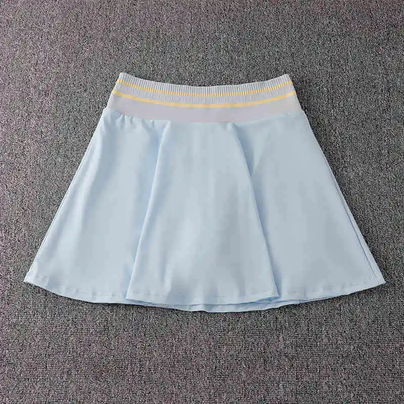 Sweat-wicking Tennis Skirts Quick Drying Breathable Running Fitness Sports Golf Skirts