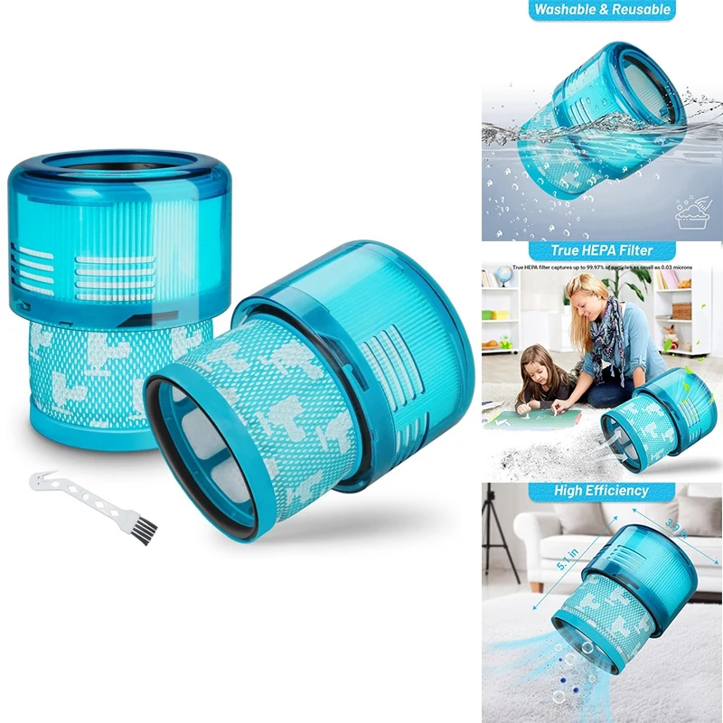 Per Dyson Gen5 Detect / Outsize Aspirapolvere Accessori Per Filtri Posteriori Kit Di Pezzi Di Ricambio Per Accessori