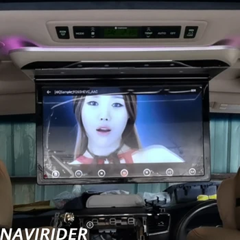 19inch MP5 Roof Ceiling Monitor Multimedia For Toyota Alphard  20 Vellfire 30 40 Video Player Universal Car with HDMI input HD 1