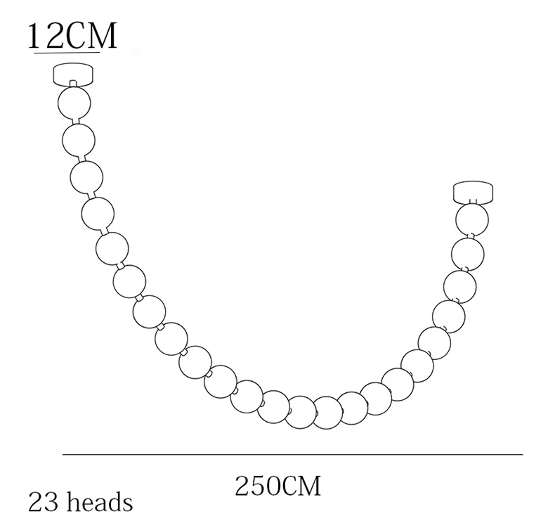 Description Picture 5 of itemModern dine dining room Pendant lights indoor lighting Ceiling lamp hanging light led chandelier decorative indoor lighting