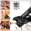 Sheeamy 2024 Clippers for Thick Nails for Seniors Angled Head Large German Toe Nail Clippers Heavy Duty Nail Clippers 4