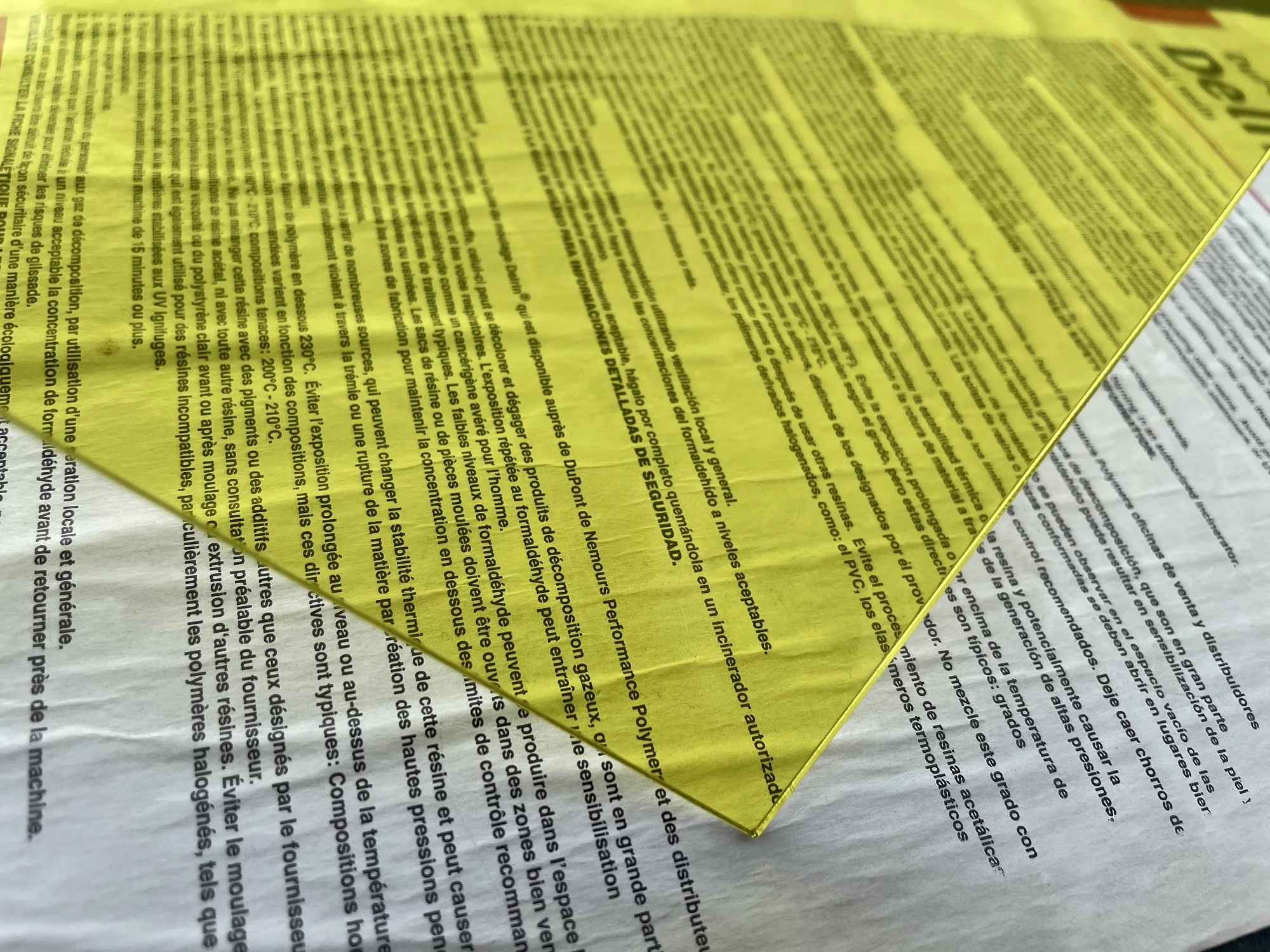 Vibrant Translucent Acrylic Board for Creative Projects & Decor