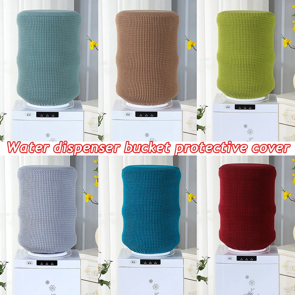 Water Dispenser Cover Bucket Sleeve Solid Color Nordic Dust Cover Simple Barrel Household