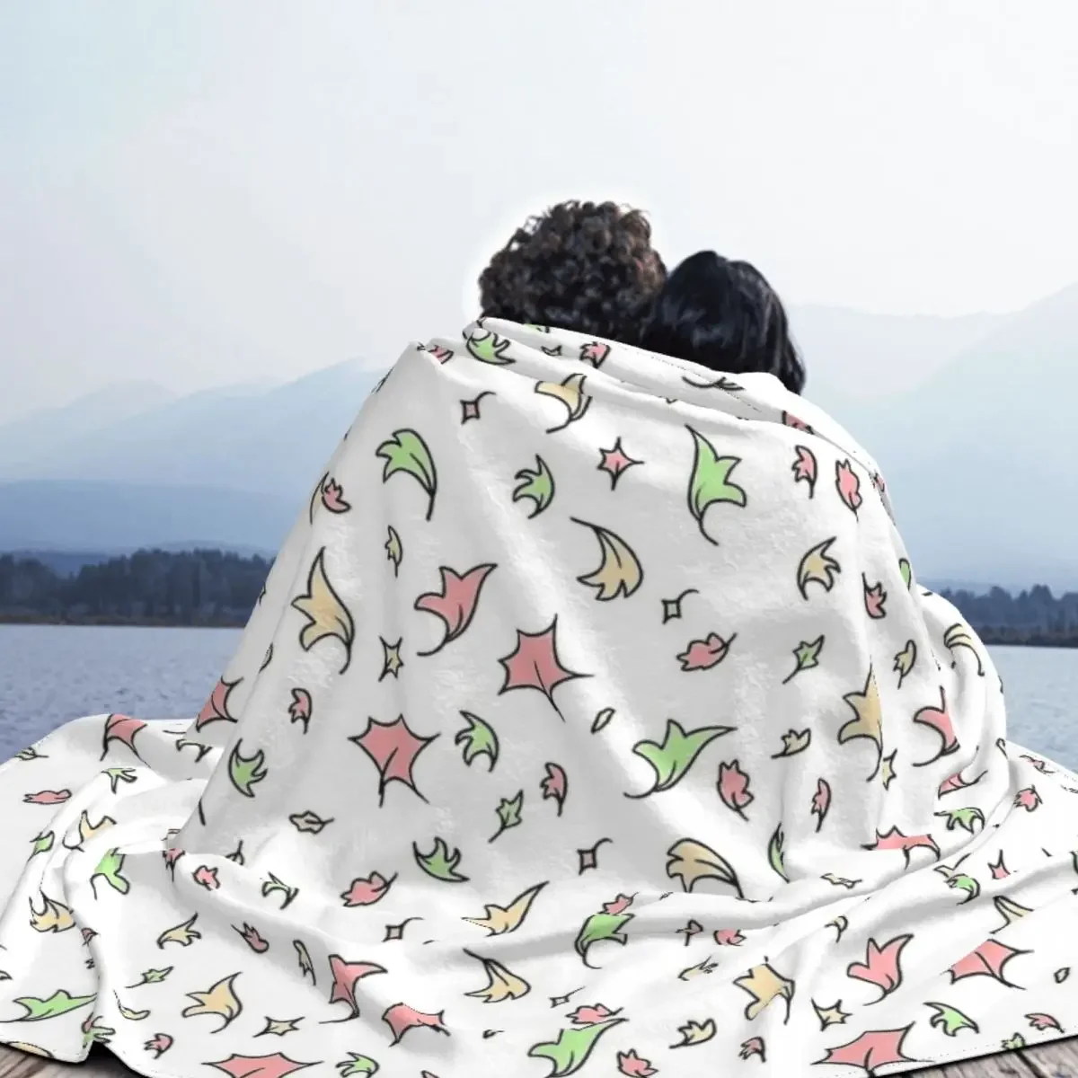 Heartstopper Leaves Spring Blanket Coral Fleece Plush All Season Portable Soft Throw Blankets for Sofa Car Rug Piece