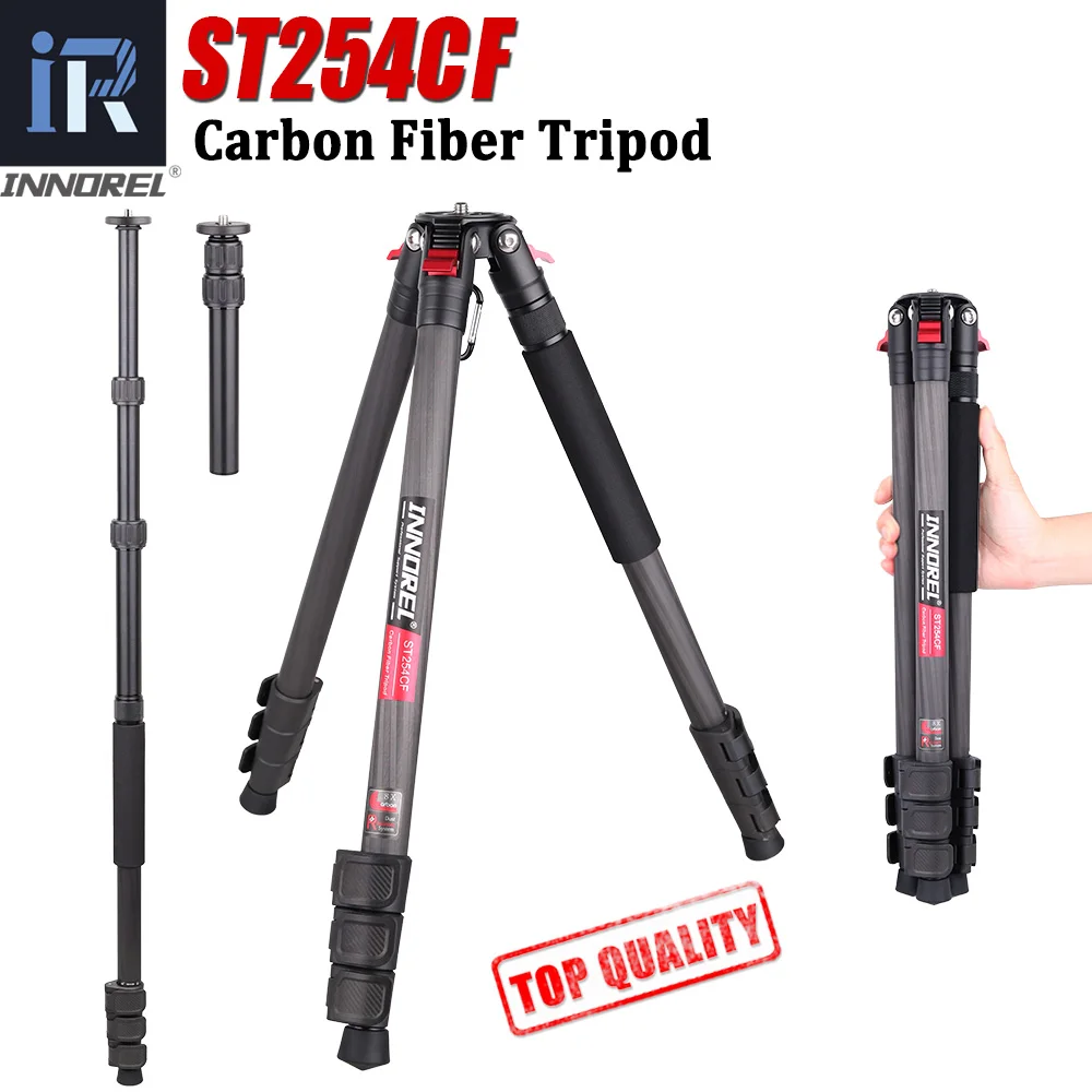 Novoflex TRIOC2844 TrioPod Base with 4-Section Compact Carbon Fiber Le