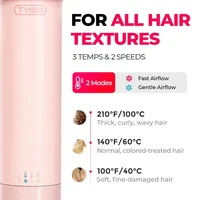 Brosse sèche-cheveux TYMO AIRBEAM - Légère, séchage 3 fois plus rapide, brosse sèche-cheveux ionique 3-en-1, ajoute de la brillance pour les femmes 5