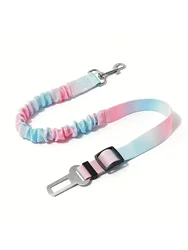 Pet Safety Belt for Small and Medium Pets - Car Seat Harness with Safety Buckle (Multi - Colored)