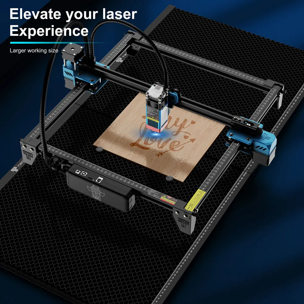 TWOTREES New Upgraded Spliceable Honeycomb Working Table Large Honeycomb Laser Bed Working Table For Co2 Cutting Laser Engraver table saw milling machine tools cnc engraving milling upgrade kit