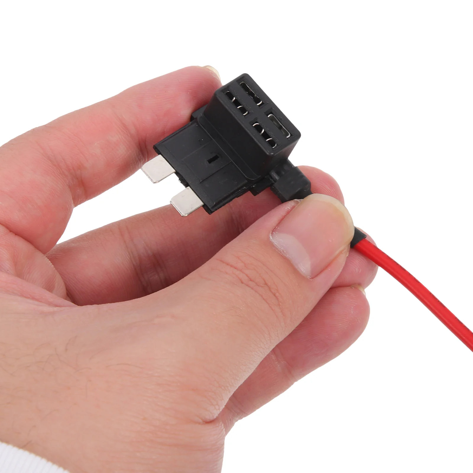 6 Pcs Car Fuse Kit Automotive Tap Adapter Dashcam Hard Wiring Mini Circuit Holder Hardwire Switch