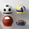 1PC Wall Mounted Basketball Storage Rack Multi-purpose Football Display Shelf Ball Holder Space Saving Living Room Decor 4