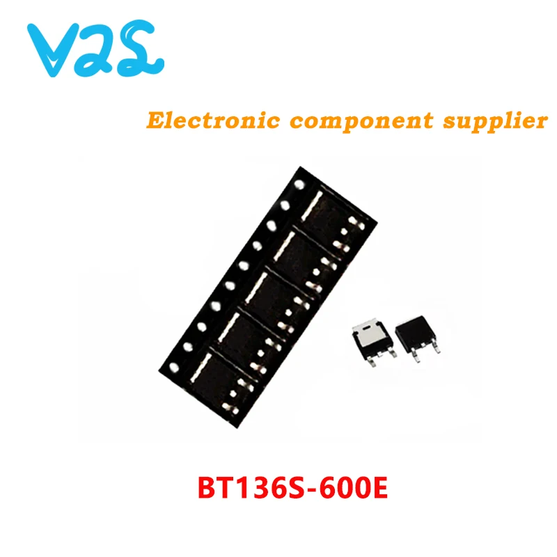 10pcs-100-New-BT136S-600E-SOT-252-SMD-Triacs-BT136S-600E-original ...