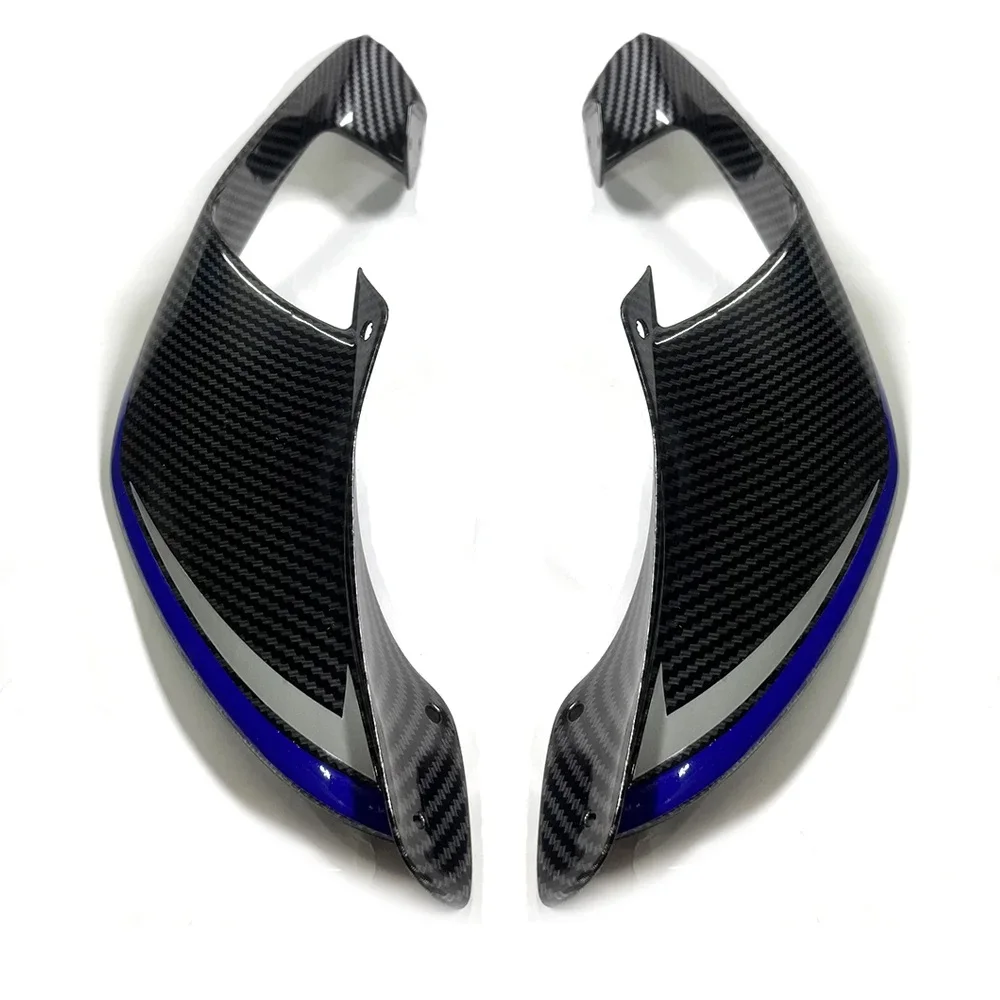 야마하 YZF R1 R1M 2020 2021 2022 2023 2024 오토바이 에어로다이나믹 윙 키트 사이드 윙 고정 윙 스포일러 페어링 액세서리