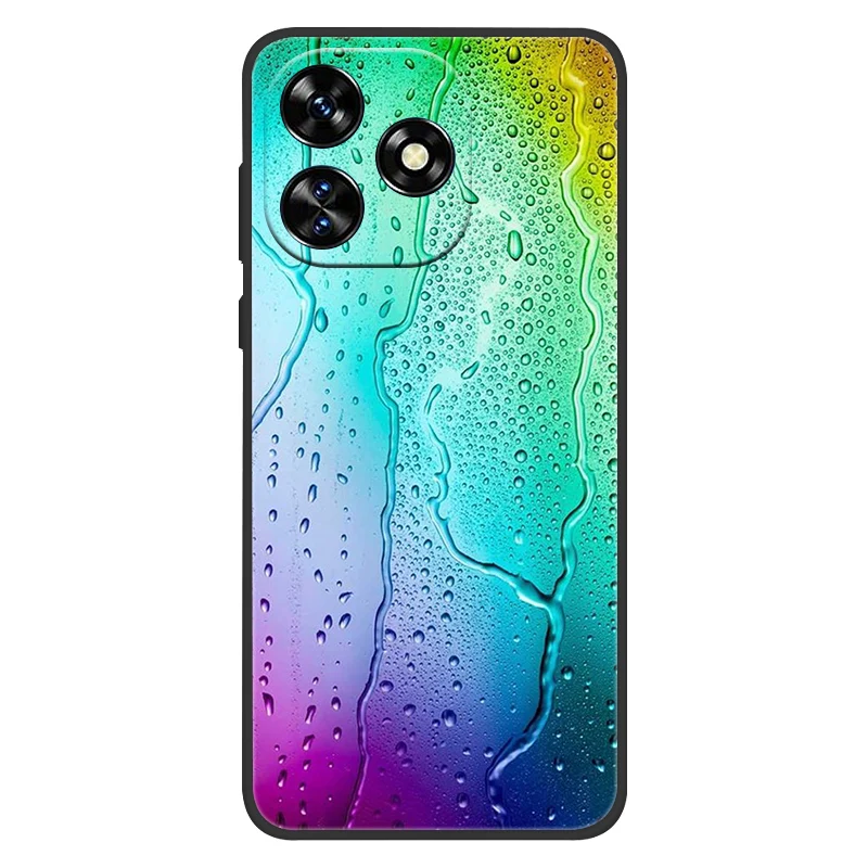 Luxury Silicone Soft Bumper Phone Case - Fashionable Space Design