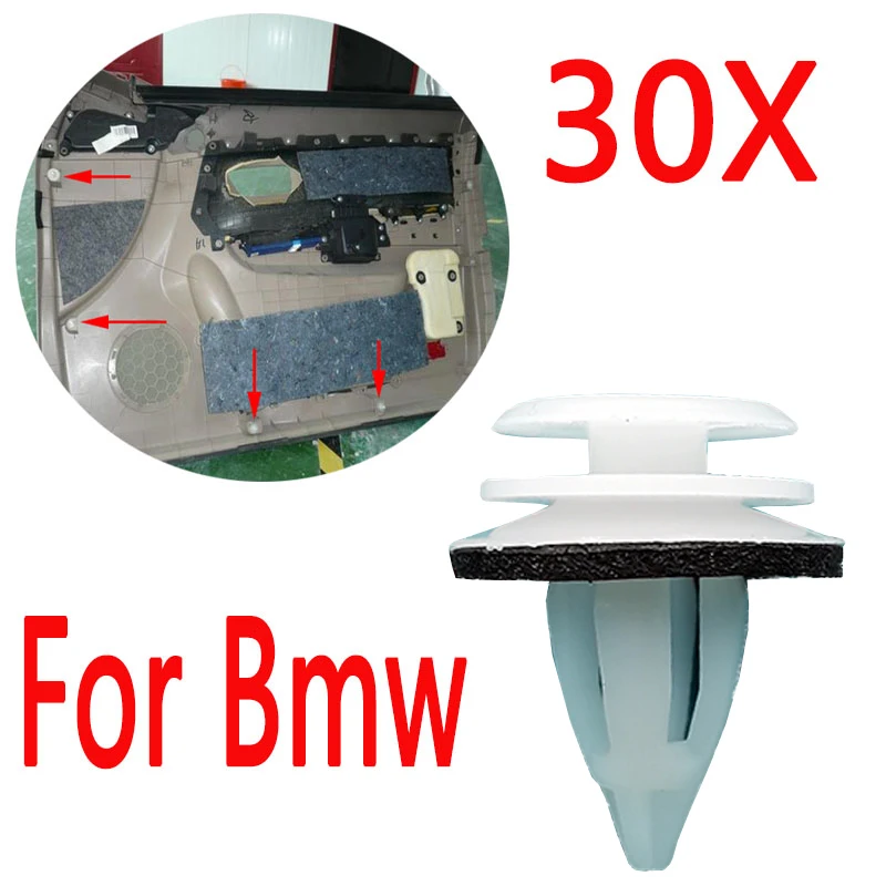 문짝 패널 카드 트림 클립, Bmw E60 E61 F07 F10 F06 F01 F02 F03 F04 E65 E66 E67 용
