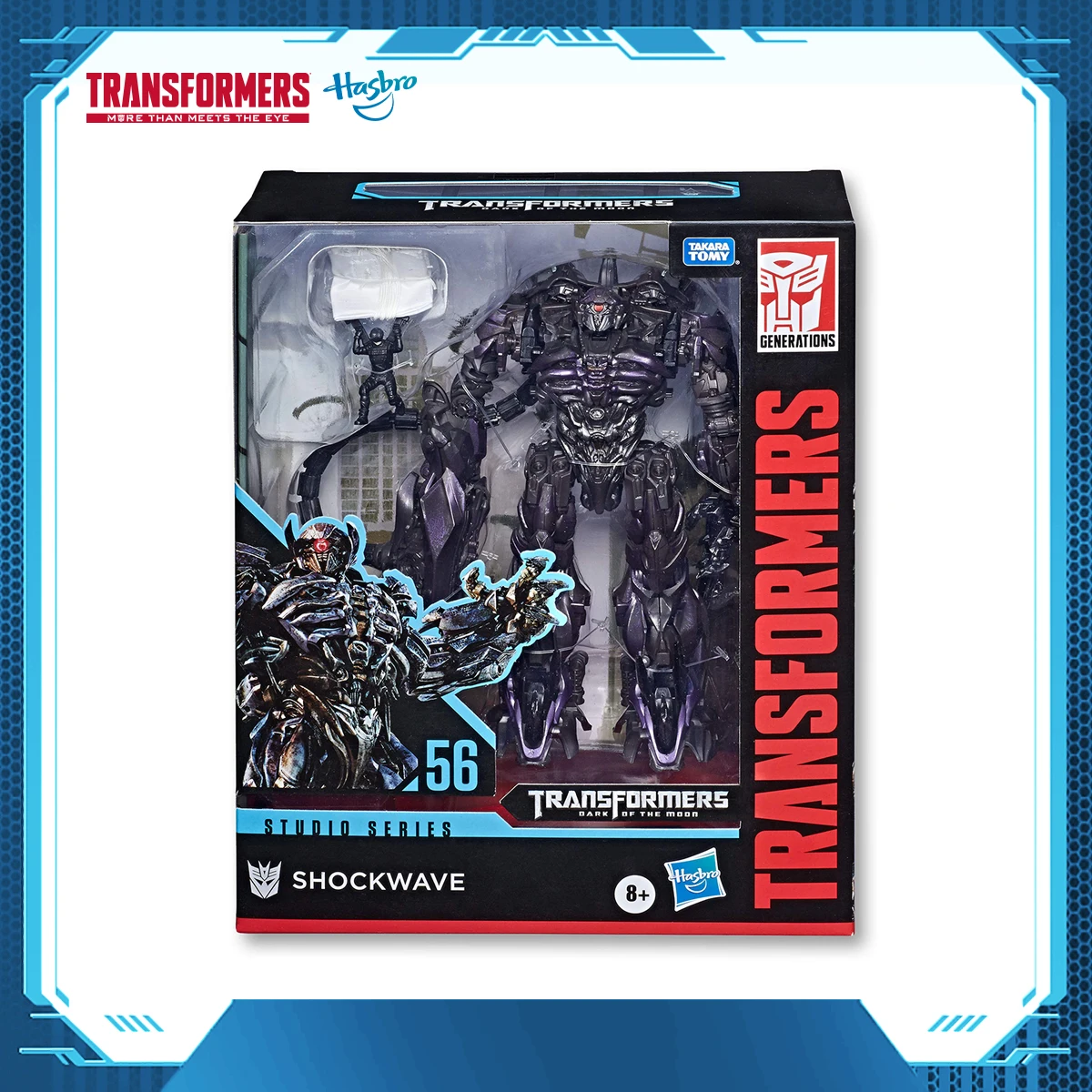

Hasbro Transformers Series 56 Leader Class Dark of the Moon Movie Shockwave 8.5 Inches Figure Doll Children's Toy Figure