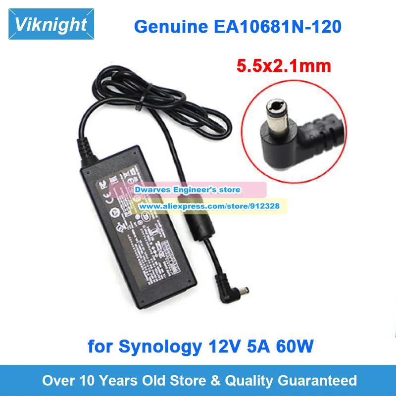 12V 60W AC Adapter for Synology DiskStation DS218+ DS218J DS216J DS216 II; WD My Cloud Pro PR2100 PR4100 EX2 Ultra Mirror NAS Power Adapter External H : T POWER 12V 60W Charger for Synology DiskStation