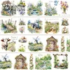 2m/Roll Countryside Animal PET Stickers Decorative Transparent Tape For Scrapbooking Journal Aesthetic Stationery 3