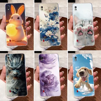Casing For Samsung A10 SM-A105F Back Cover For Samsung Galaxy A10 Case Transparent Luxury Dragon Cute Cool Boys Girls Phone Case