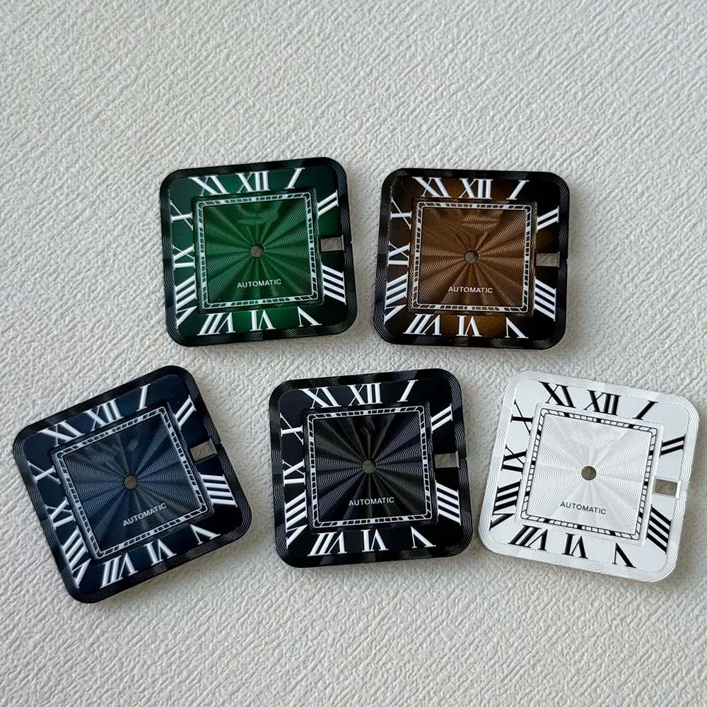 27MM S Logo Santos Customized Dial Men's Watch Accessory