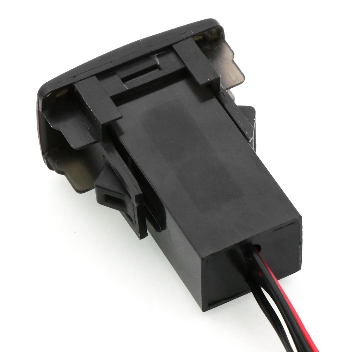 차량용 USB 어댑터, 온도 디스플레이 소켓 충전기 어댑터, DC12V 2.1A