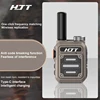 HJT 8W High Power Walkie Talkie 5km Two Way Radio One-key Frequency Matching Type C Walkie-talkie For Hunting Camping Trip 1