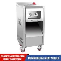 Commercial 1100W Meat Cutter Machine Multi-functional Automatic Meat Slicer For Sale 1