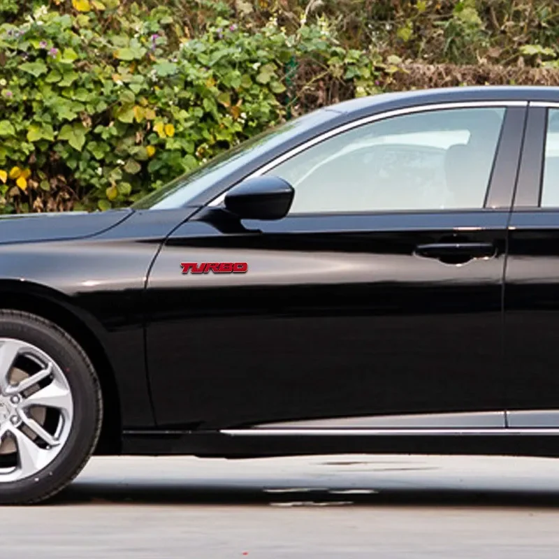 범용 3D 금속 문자 자동차 스타일링 터보 부스트, 로딩 부스트 엠블럼 배지 스티커, 데칼 자동차 액세서리, 1 개