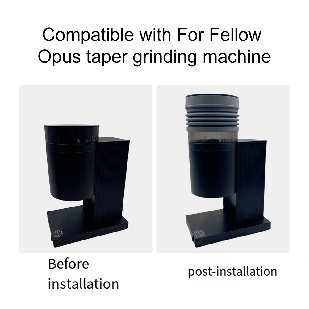 Description Picture 6 of item1pcs Coffee Silicone Bellow For Fellow OPUS Coffee Grinder 12*12*7cm Espresso Coffee Hopper Bellow Espresso Makers Parts