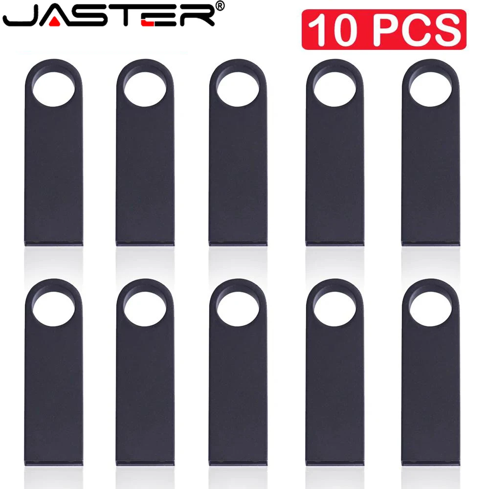 

JASTER 10 шт./лот металлический USB 2,0 флэш-накопитель 128 Гб флэш-накопитель Бесплатный Брелок карта памяти 64 ГБ 32 ГБ Деловой Подарок Водонепроницаемый U-диск