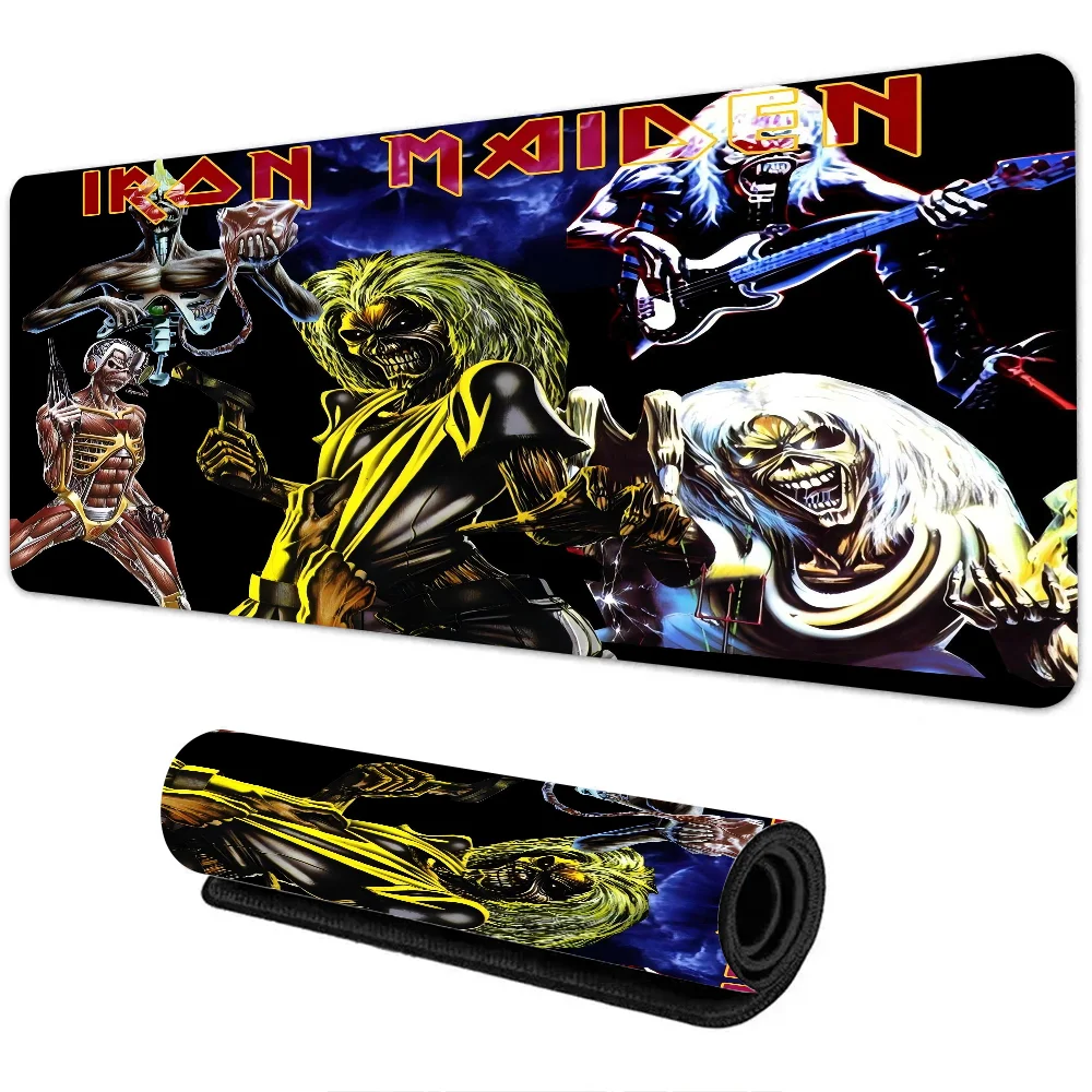 Band I-Iron Cool M-Maiden Custom Skin PC Gaming Mouse Pad Gamer Desk Mats Keyboard Pad Mause Pad Muismat for Teen Girls Bedroom 6