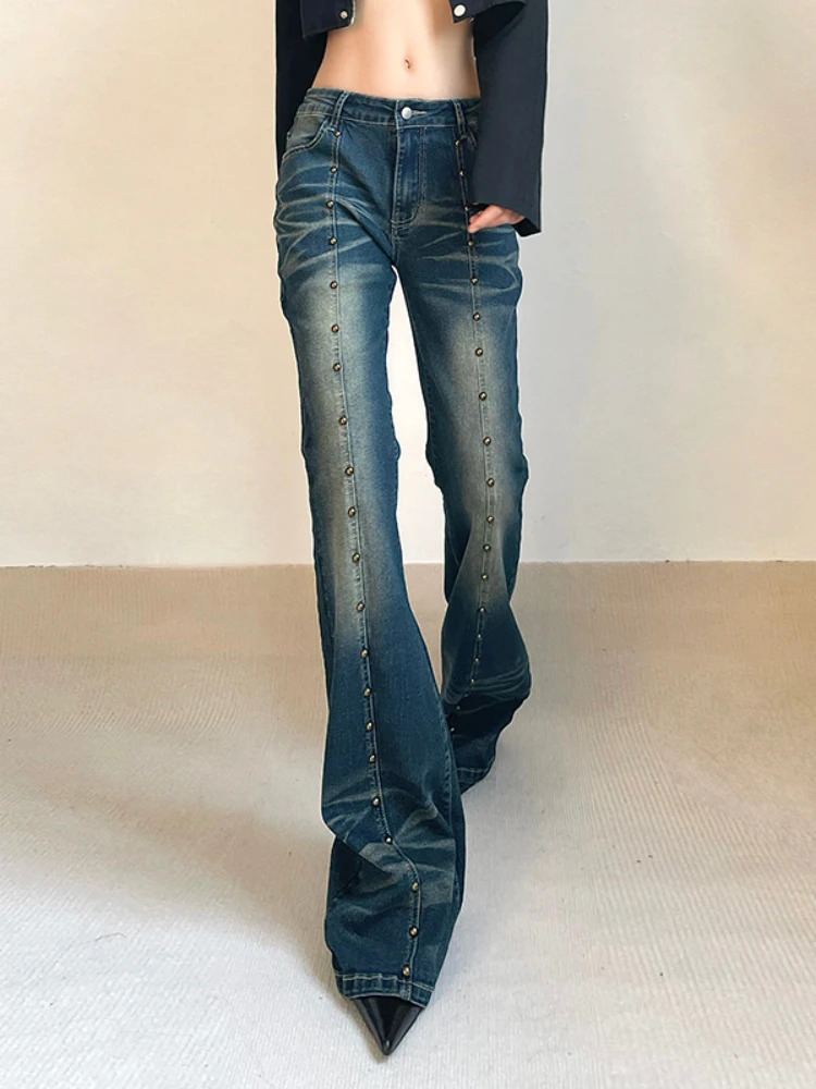 2000's archive grunge denim pants y2k 【公式通販】