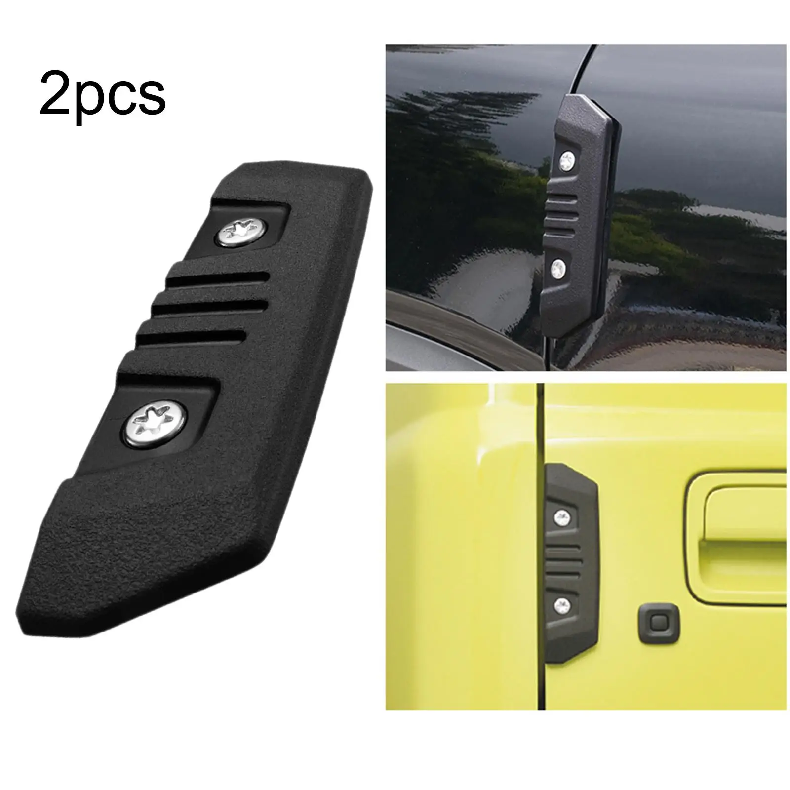 2 Pieces Generic Car Side Door Edge Guards Buffers for RV SUV Pickup