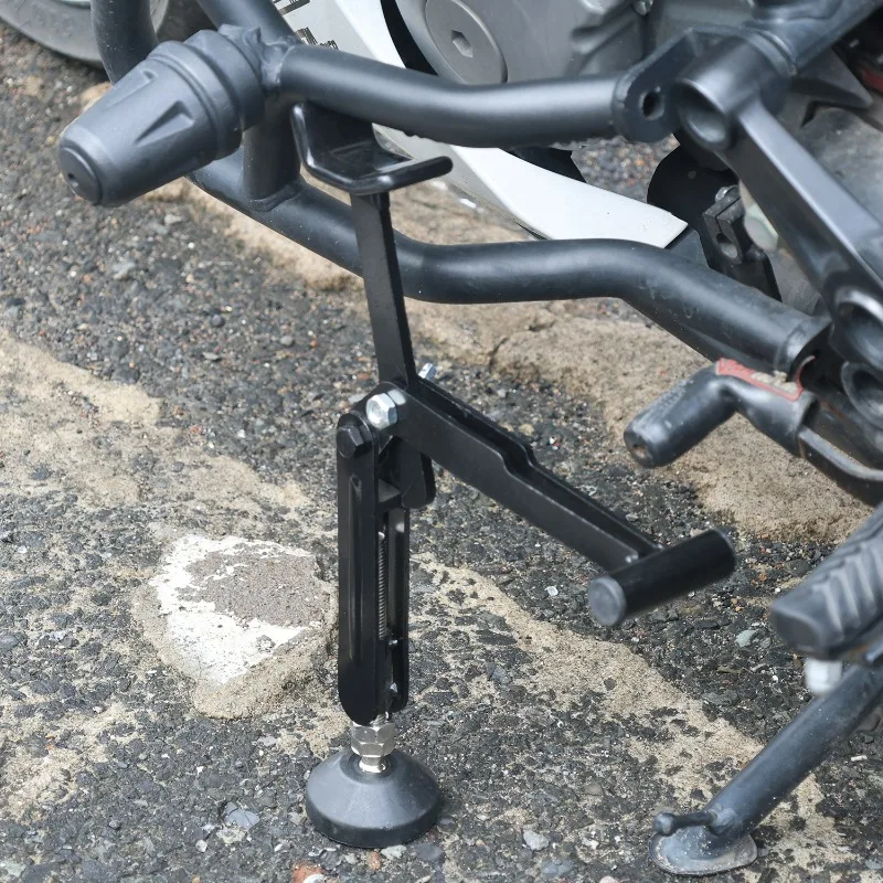 Motorcycle Labor Saving Wheel Stand Kickstand Universal Wheel Lifter Side Support Stand Swingarm Lift Frame for Most Motorcycles