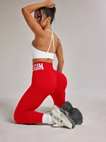 Femmes sport Leggings vêtements de Yoga vêtements de sport femme Gym Legging sans couture Fitness pantalons sportifs pantalons pour femmes vêtements féminins 5