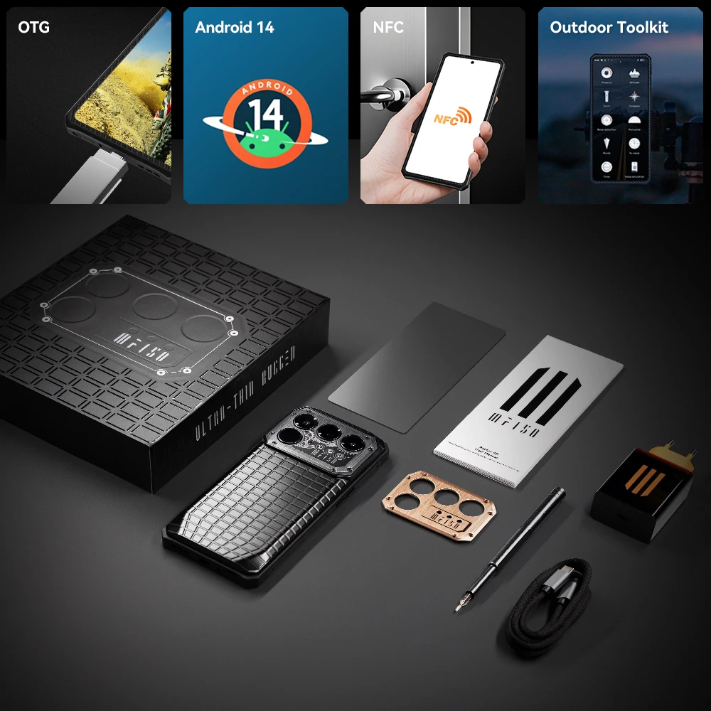 iiif150 Raptor 5G 16/512GB 美品 IIIF150 Raptor 5G Rugged Smartphone Android 14 Mobile Phone