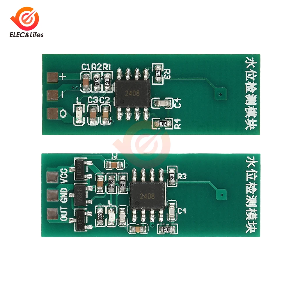 DC 3.3-5V/DC 3.3-26V non-contact liquid level touch switch liquid sensor water level detection module sensor