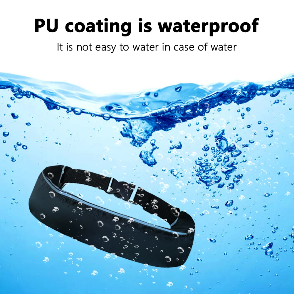 Lifesaving Bracelet Inflatable Drifting Safety Life Belt Portable 100N Buoyancy Adjustable Webbing for Swimming Sea Fishing Jacket