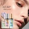 40ml Sunscreen Isolation Cream 3color Face Primer Makeup Moisturizing Cream Invisible Pores Facial Brighten Correcting Cosmetics 1