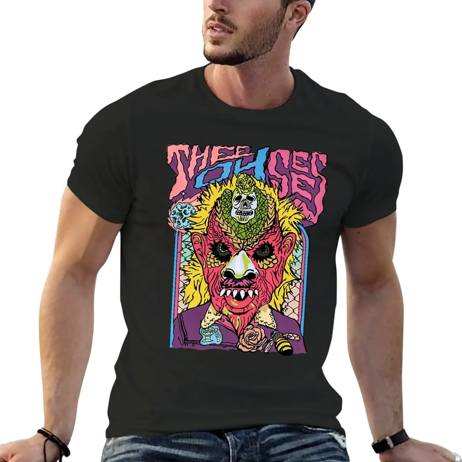 

Band Music Thee Oh Sees Vintage Retro T-Shirt Tee shirt anime clothes new edition heavyweight t shirts for men