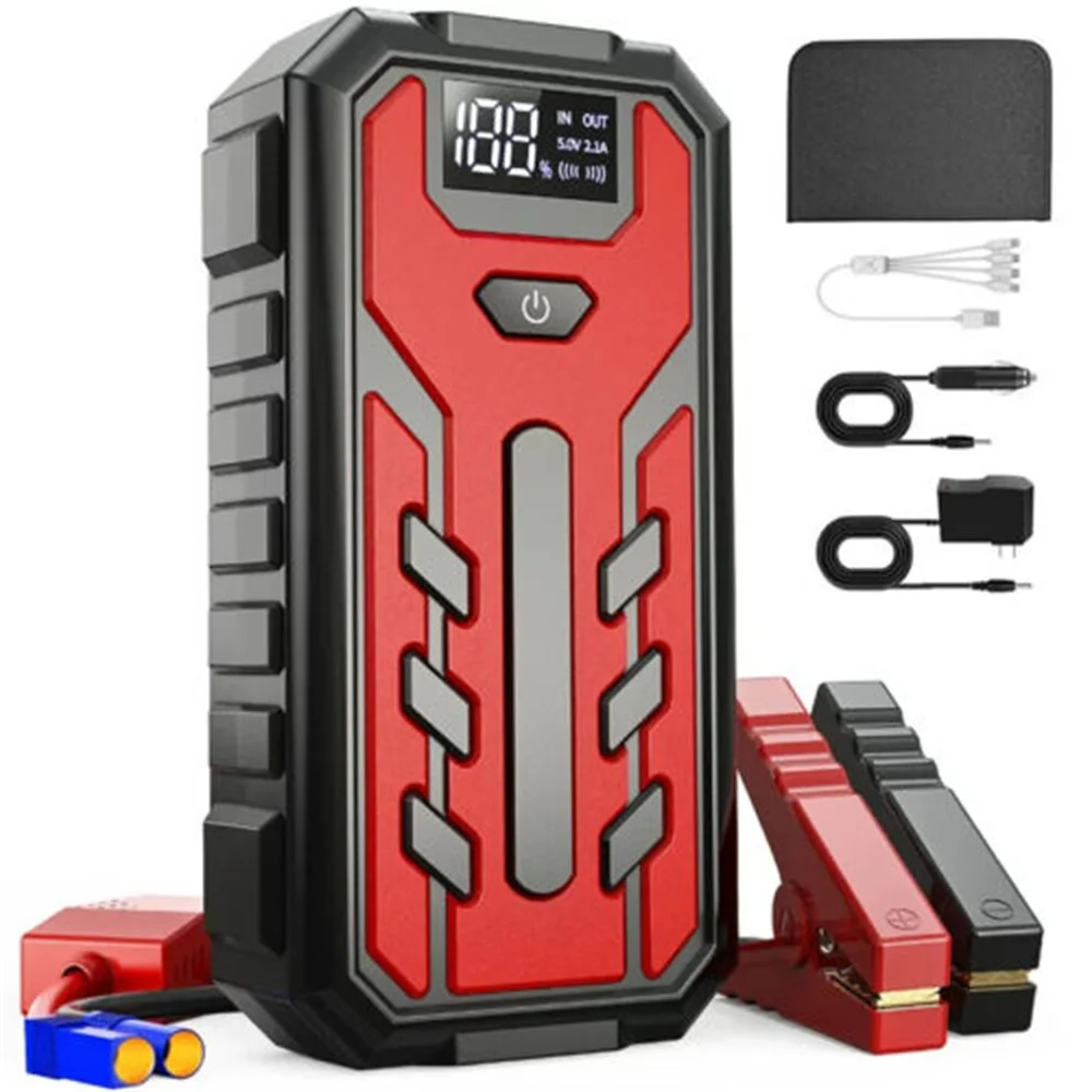 Booster Avviamento 20000mAh 12v Auto moto boosters Avviatore Emergenza con batteria a litio super potenza spunto