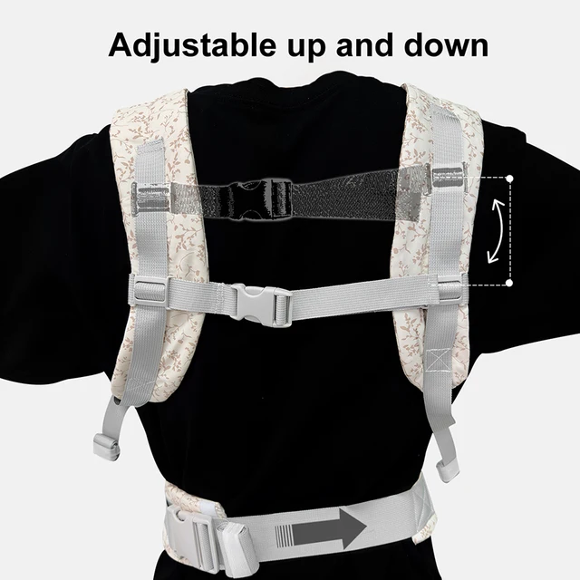 1Pc Baby Carrier, Portable Hands-Free Horizontal Carrier, Multifunctional 4-in-1 Waist Stool Carrier, Multiple Styles Available, Adjustable Size, Lightweight and Simple Front-Hold Baby Carrier for All Seasons, Perfect Baby Shower Gift. 2