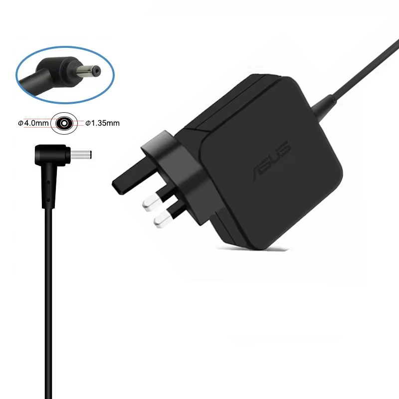 Power adapter laptop charger 19V 1.75A 33W 4.0x1.35mm AC Power Supply Charger Replacement For ASUS Router AC86U RT-AC68U AC2900 E402 E403N E203N X403M X540S